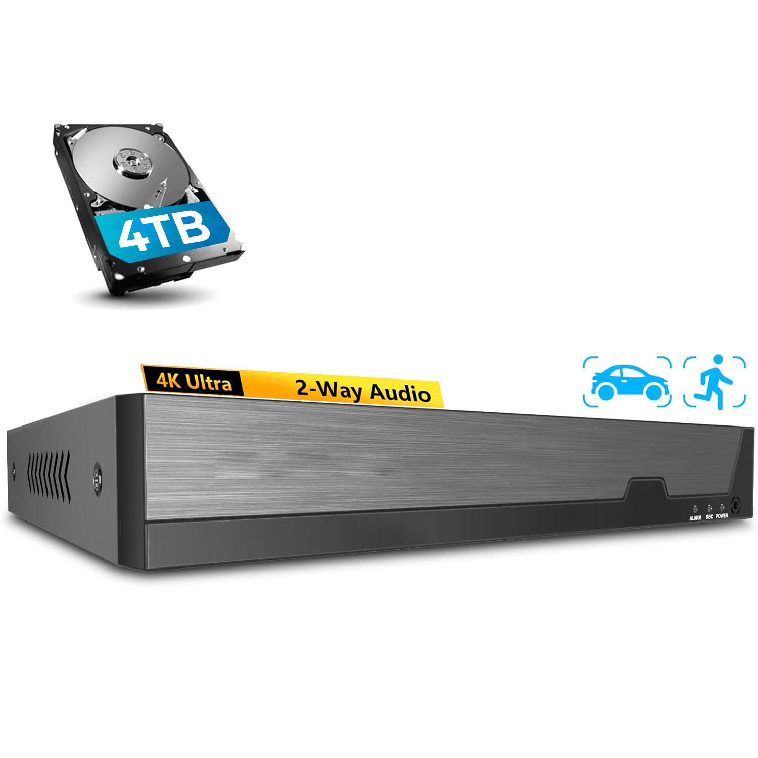 Nvr 16 Channel 4K H265 - Grabador de vídeo en red con