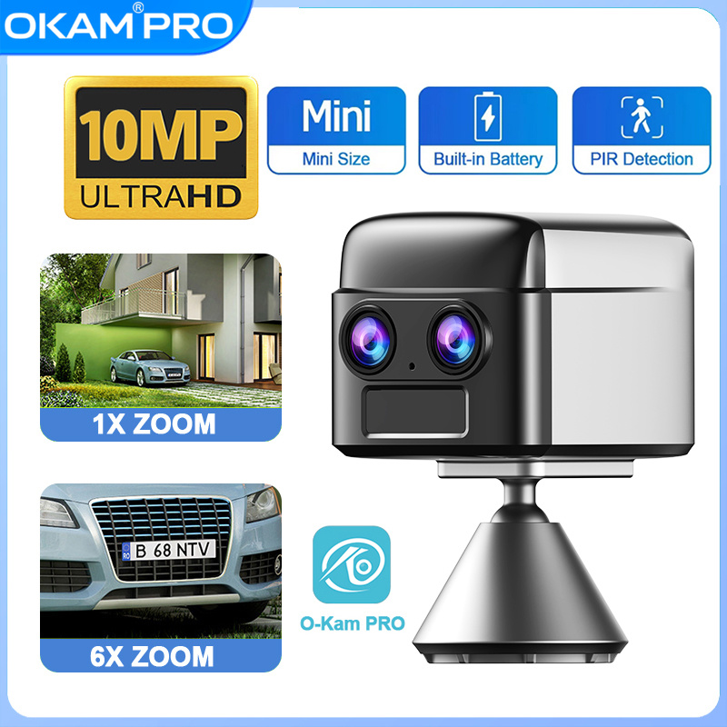 Security Camera System Solar 4G - Cámara de Seguridad OKAM PRO WIFI