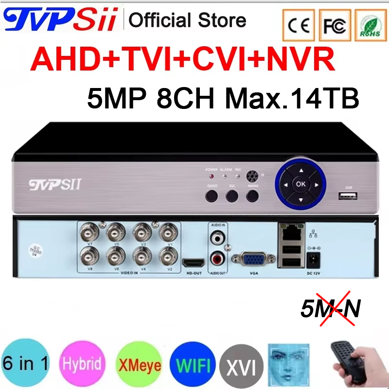 Cctv Hard Drive 4Tb Surveillance - XMeye Audio de detección facial H.265