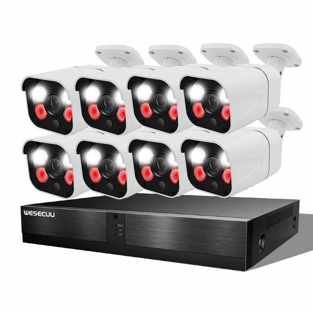 Nvr Kit 4 Camera 5Mp Poe - Fabricante de Cámaras de Seguridad IP