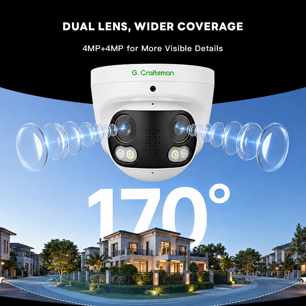 GA-B6DBFD-M8G Cámara Domo Metá - Cctv Camera 180 Degree Panoramic reseña y precio
