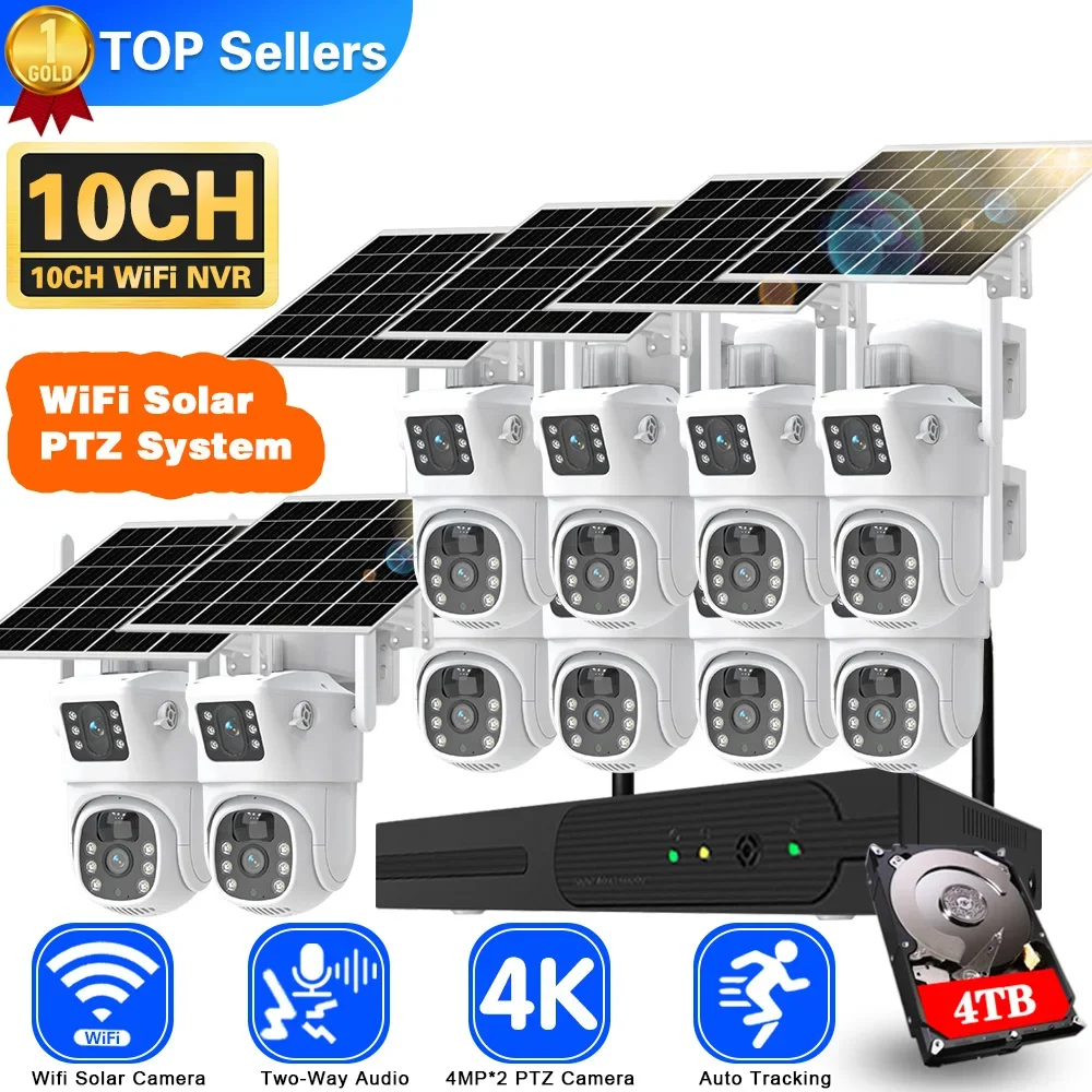 Sistema de videovigilancia de  - Cctv Camera System 8 Camera Wireless reseña y precio