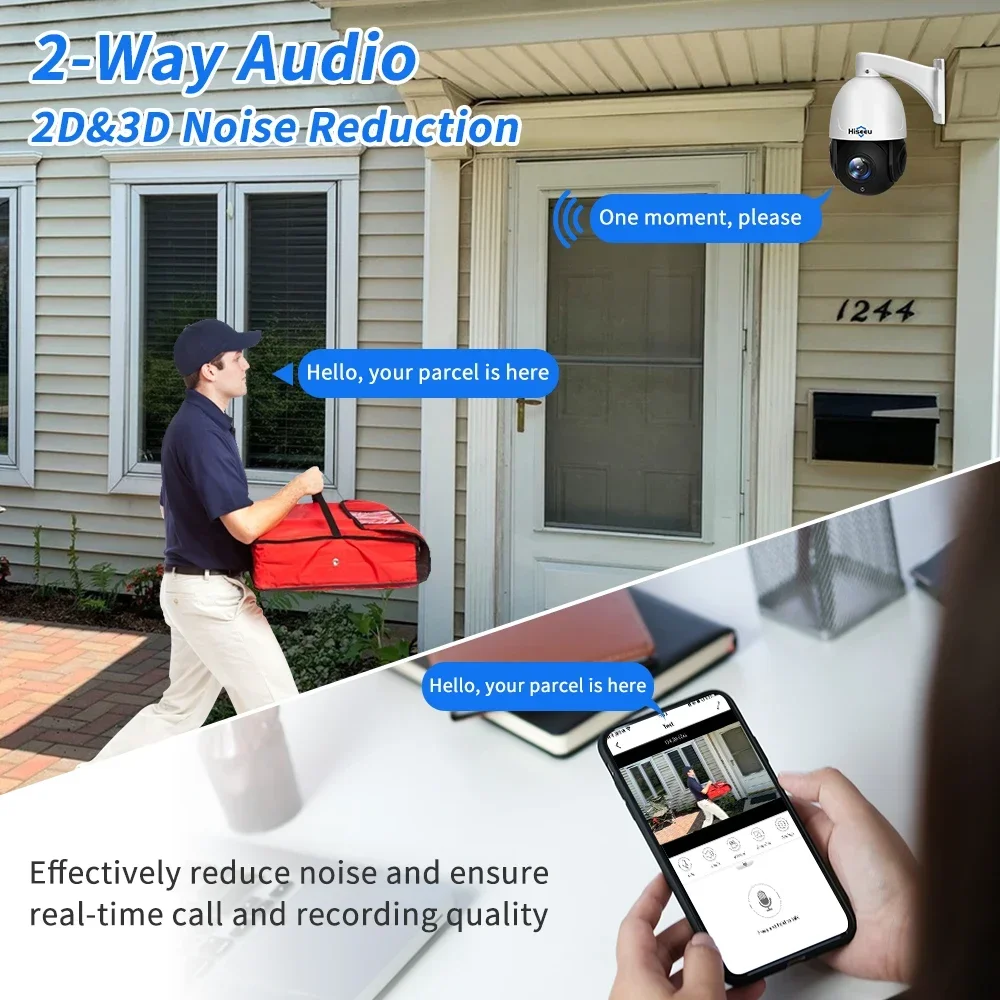 Cámara de Seguridad IP66 con Z - Poe Security Camera 8Mp 4K reseña y precio
