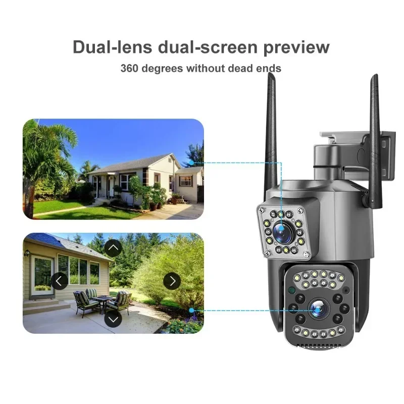 Cámara IP WIFI de 8MP, 4K, PTZ - Ip Camera 4K 8Mp Outdoor Ptz reseña y precio