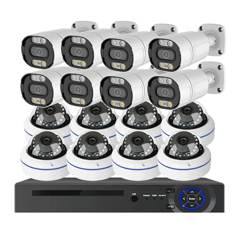 Sistema de Cámaras de Segurida - Nvr 16 Channel 4K H265 reseña y precio