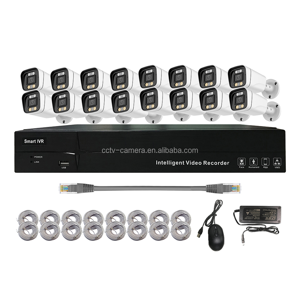 16 24 KIT NVR PoE de red de 32 - Nvr 32 Channel 12Mp reseña y precio