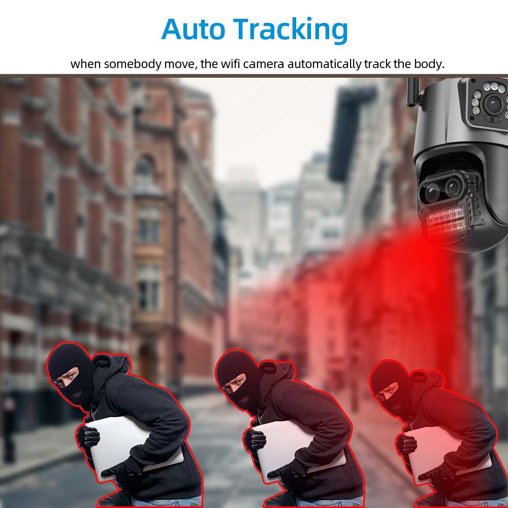 Cámara de seguridad IP Wifi 4K - Cctv Camera System 8 Camera Wireless reseña y precio