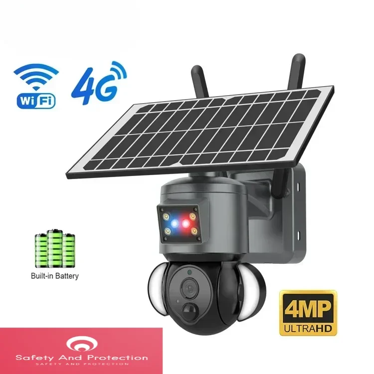 Cámara de Seguridad Inalámbric - Security Camera System Solar 4G reseña y precio