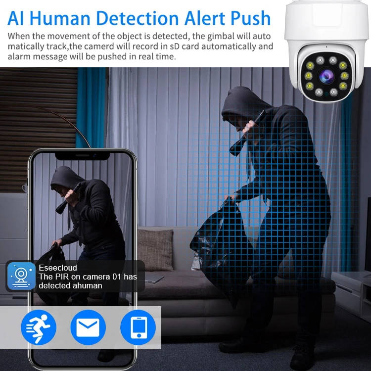 Sistema de Cámara de Seguridad - Poe Security Camera 8Mp 4K reseña y precio
