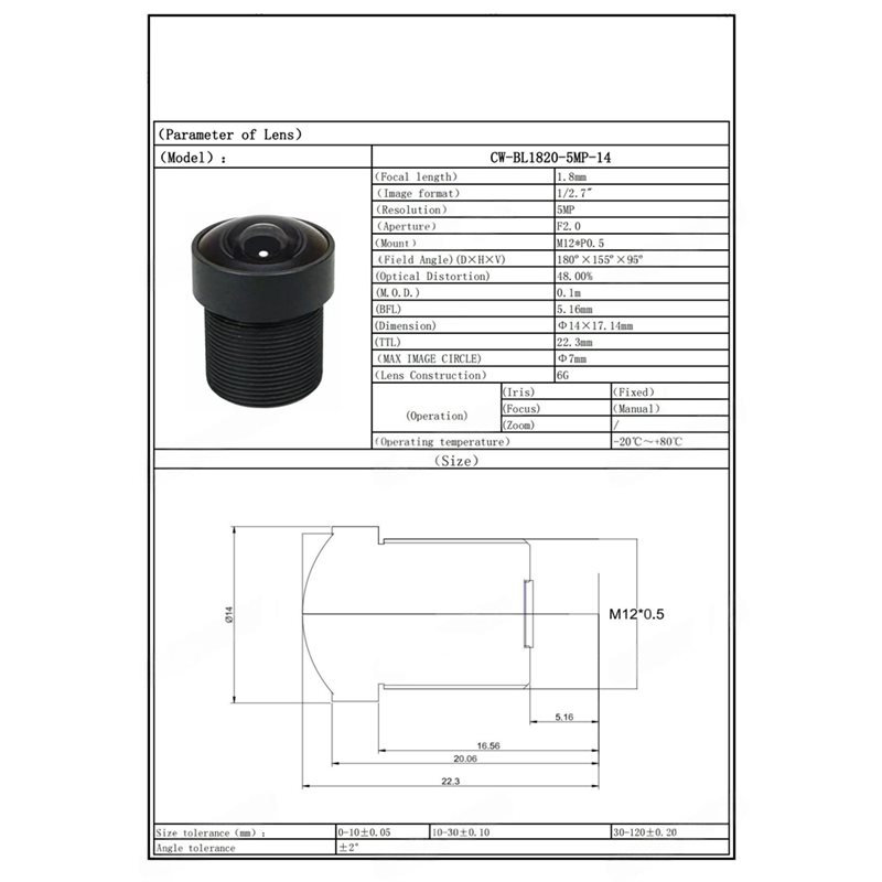 Accesorios para cámara de grab - Cctv Camera 180 Degree Panoramic reseña y precio