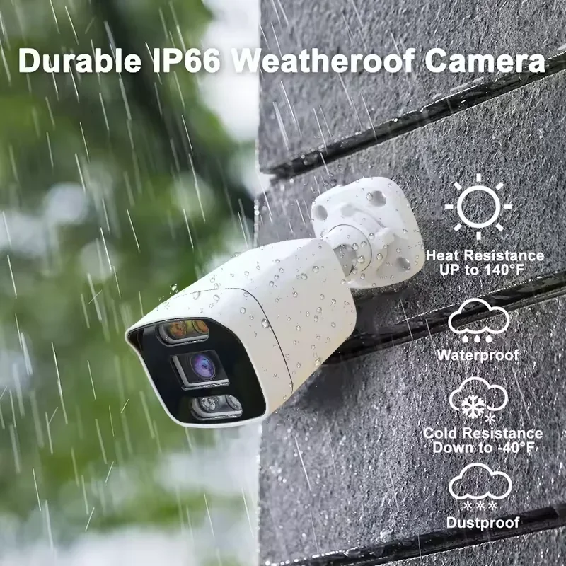 Kit NVR de 4 Canales con IA, C - Nvr Kit 4 Camera 5Mp Poe reseña y precio