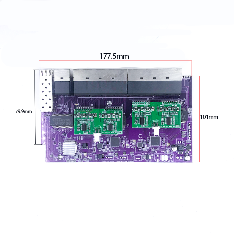 16 puertos 100M 802.3AT/AF POE - Nvr Poe Switch 16 Port reseña y precio