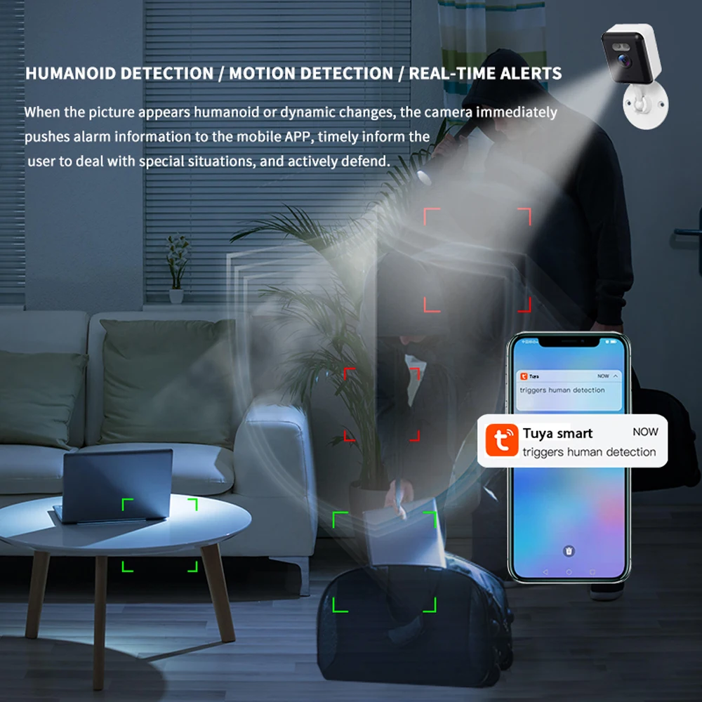Cámara IP WiFi Tuya Smart Mini - Cctv Camera System 8 Camera Wireless reseña y precio