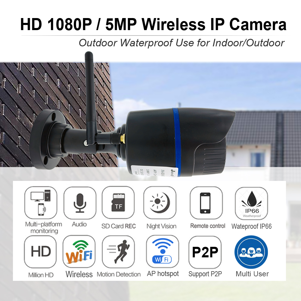 Camhipro 5MP 2MP Wifi cámara I - Cctv Camera System 8 Camera Wireless reseña y precio