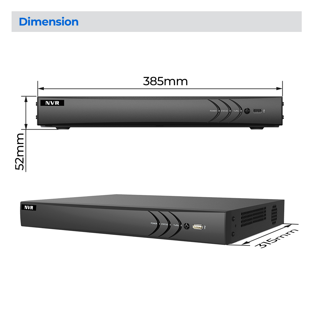 Grabador de red Hikvision comp - Nvr 16 Channel 4K H265 reseña y precio