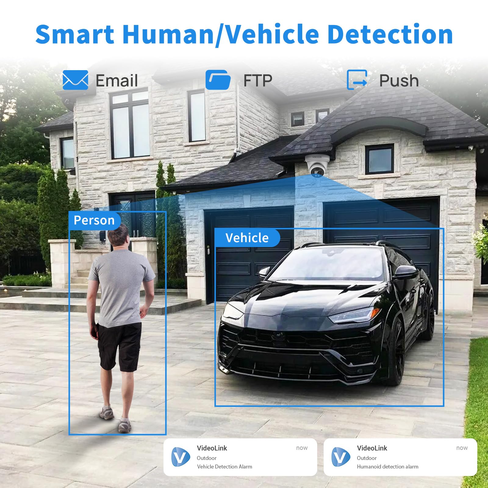 Cámara de seguridad IP ColorVu - Hikvision Ip Camera 8Mp Dome reseña y precio