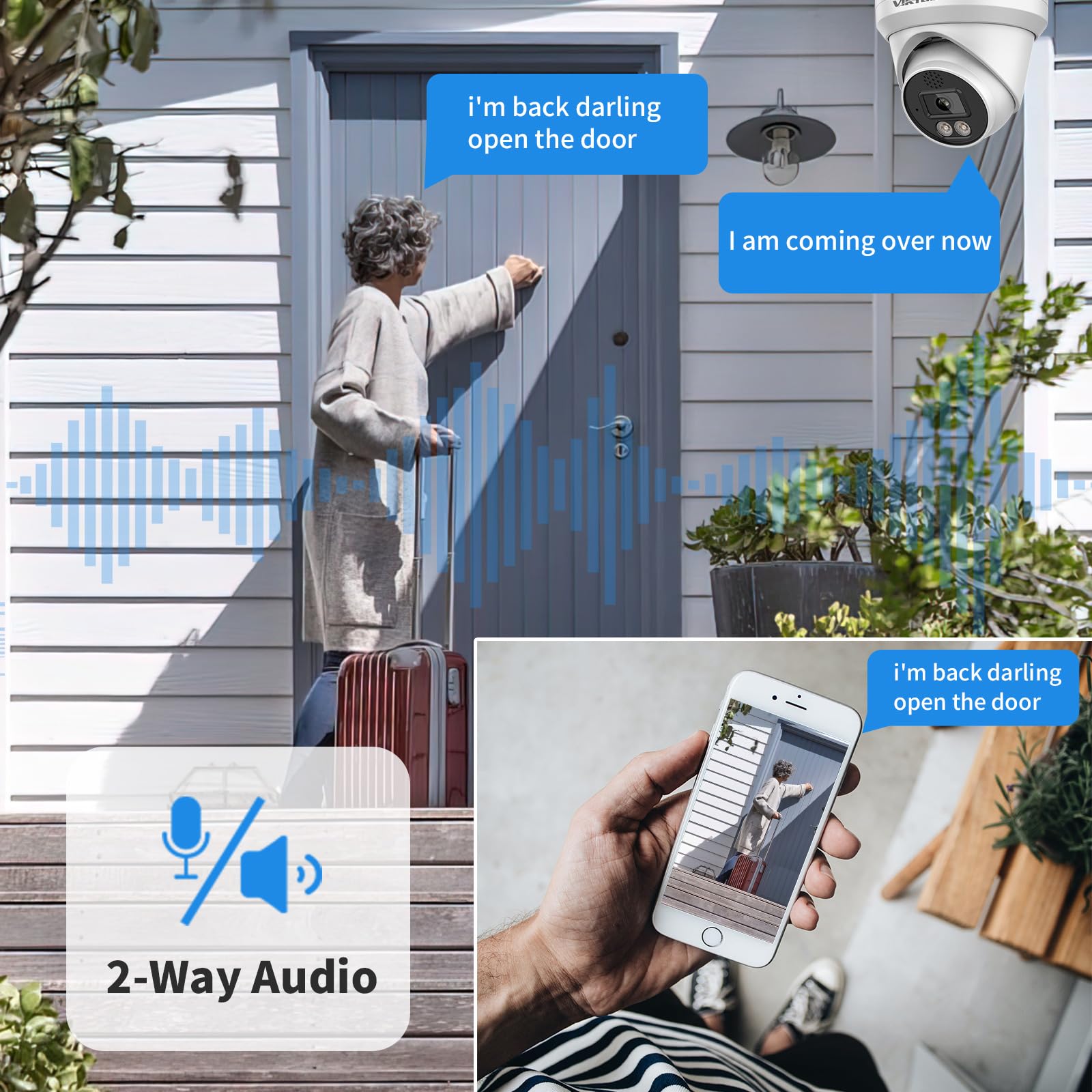 Cámara de seguridad IP ColorVu - Hikvision Ip Camera 8Mp Dome reseña y precio
