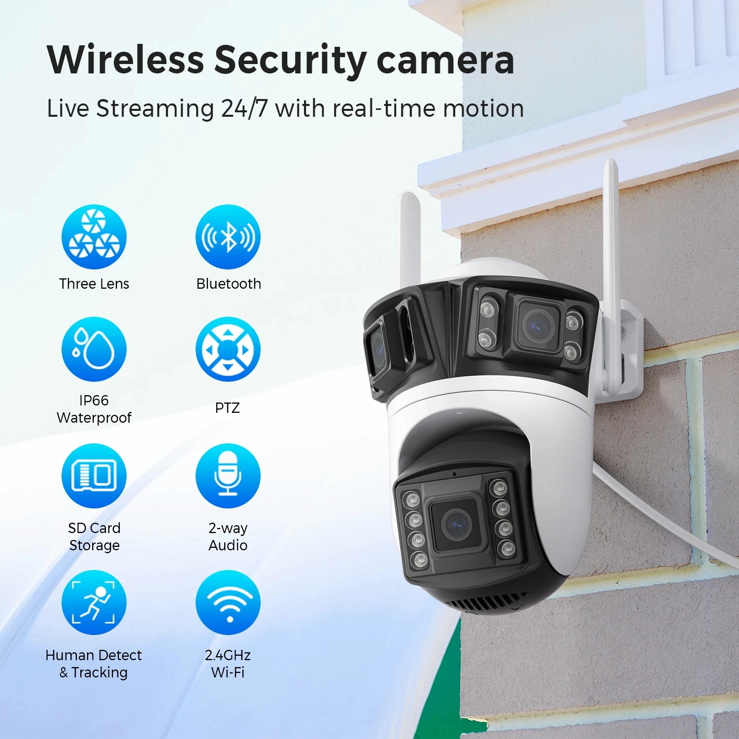Sistema de cámara de seguridad - Cctv Camera System 8 Camera Wireless reseña y precio