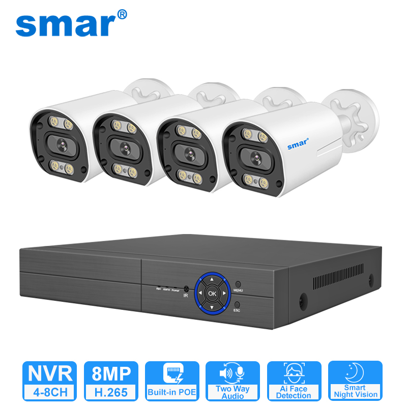 Sistema de cámaras de segurida - Nvr Kit 4 Camera 5Mp Poe reseña y precio
