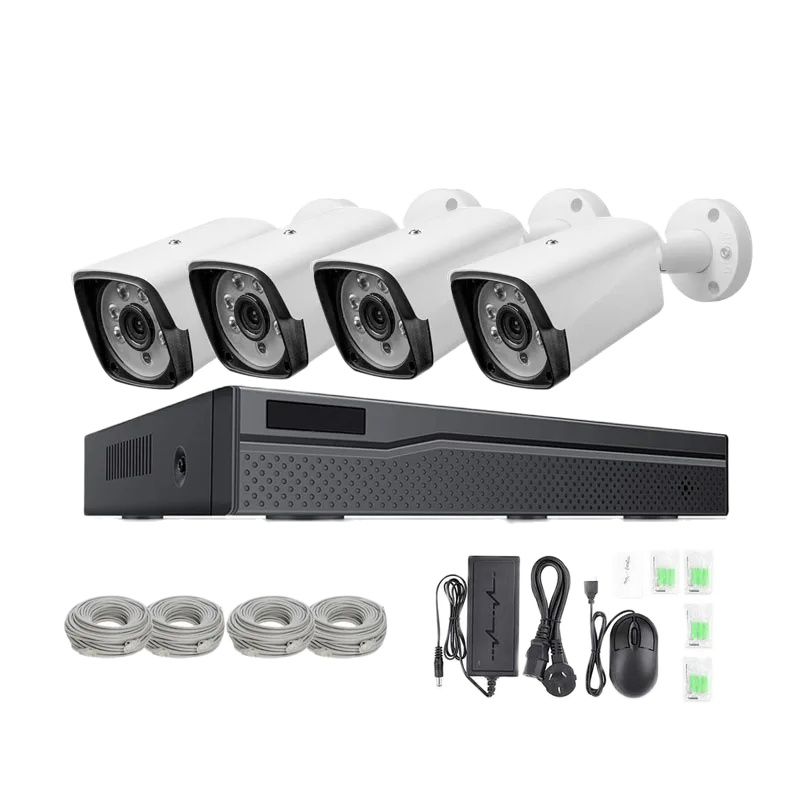 Kit NVR POE de 4 canales con I - Nvr Kit 4 Camera 5Mp Poe reseña y precio