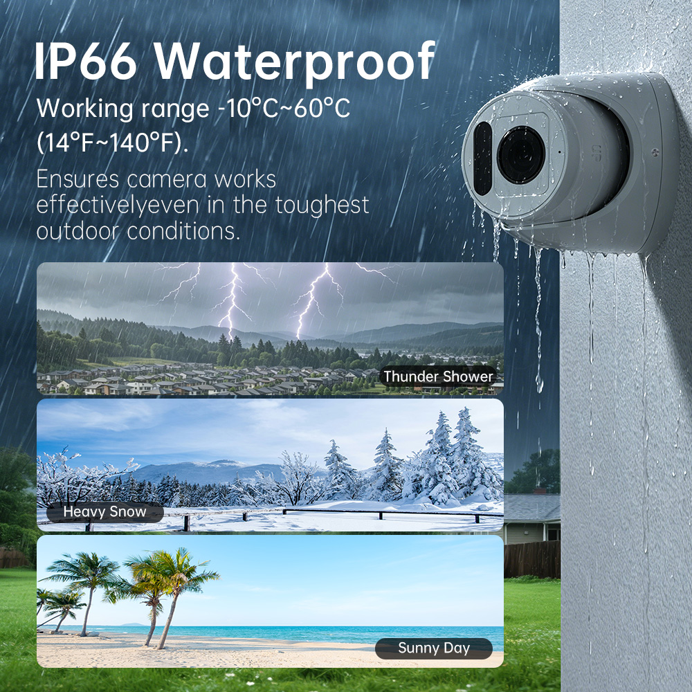 Sistema de Cámara de Seguridad - Poe Security Camera 8Mp 4K reseña y precio