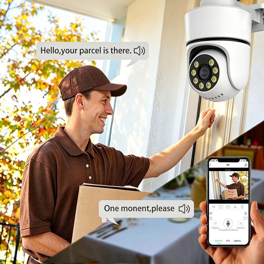 Cámara de seguridad IP PoE PTZ - Ip Camera 4K 8Mp Outdoor Ptz reseña y precio