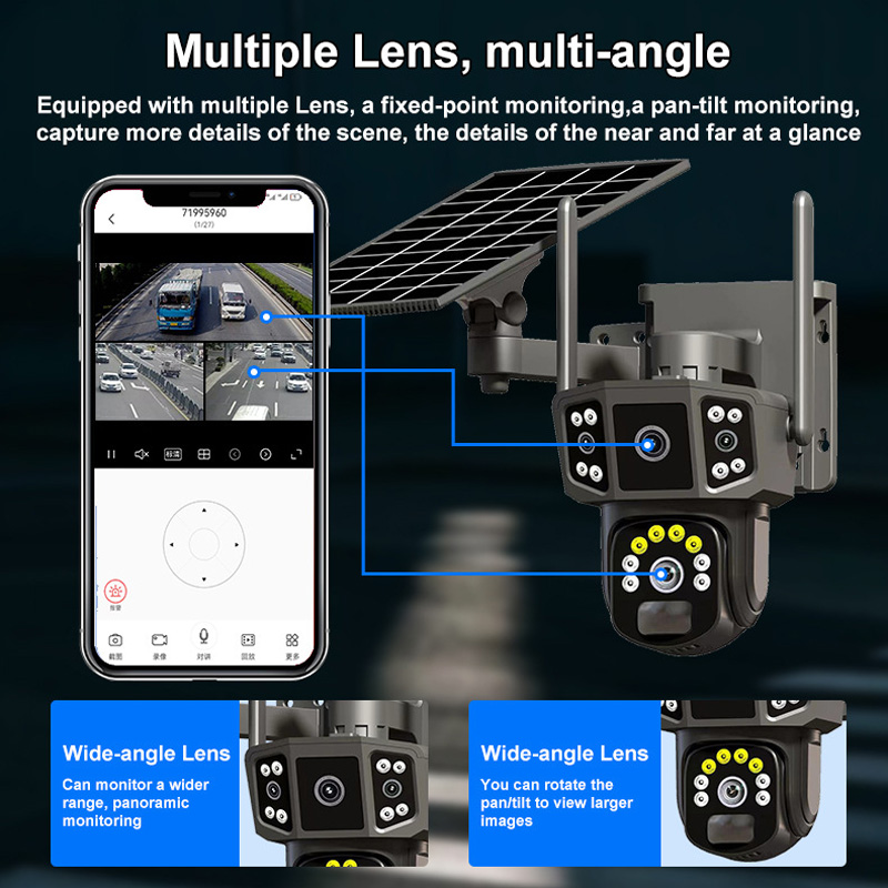 Cámara de Seguridad Exterior V - Security Camera System Solar 4G reseña y precio