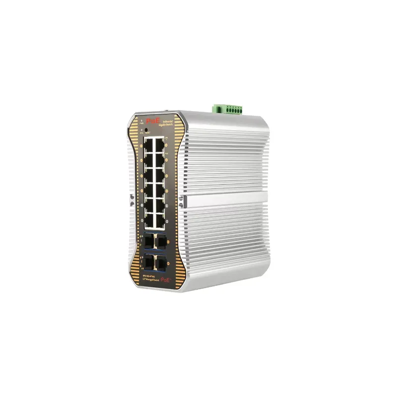 Switch PoE Industrial Administ - Nvr Poe Switch 16 Port reseña y precio