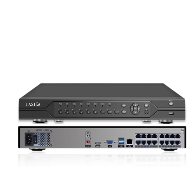 Grabador de vídeo en red Cctv  - Nvr 16 Channel 4K H265 reseña y precio