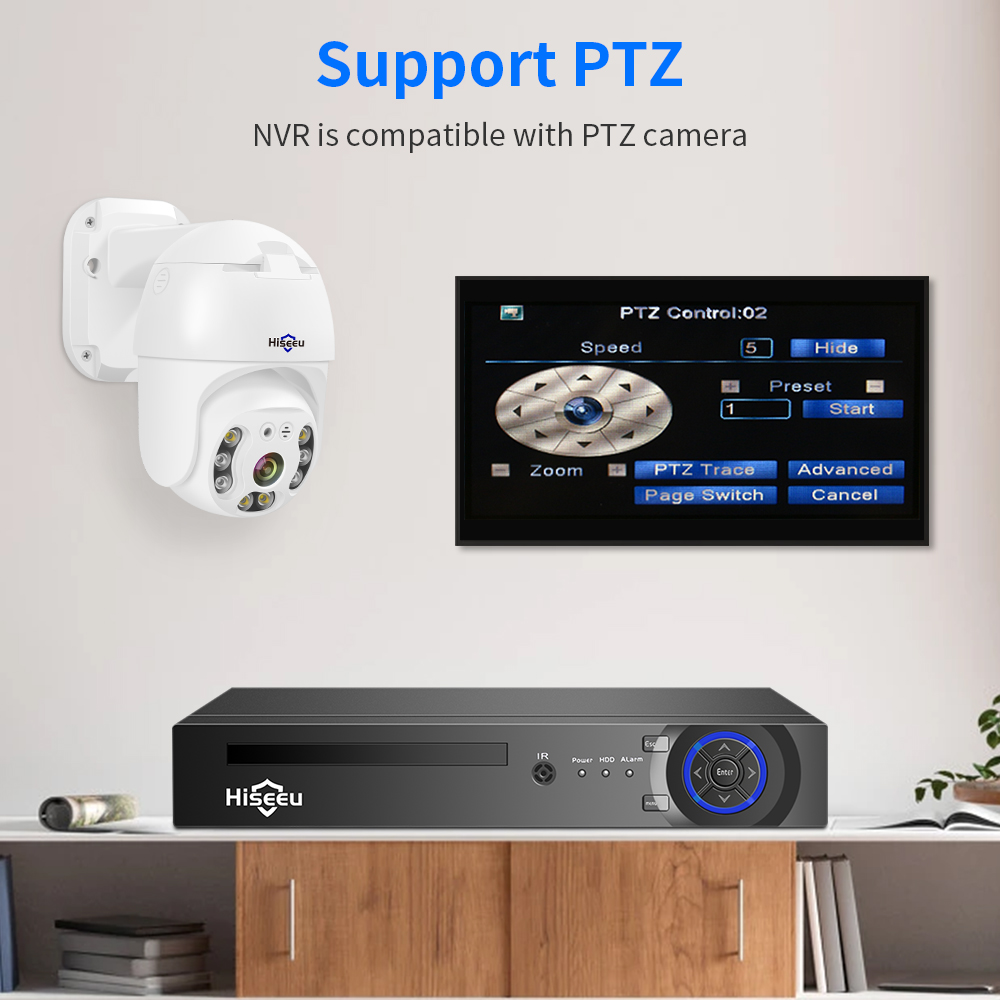 Hiseeu H.265 + 4CH 10CH 16CH N - Dahua Nvr 16 Channel reseña y precio