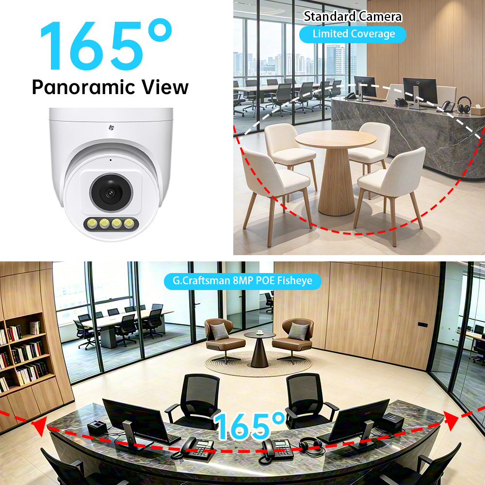 Sistema de CCTV PoE de 36 cana - Poe Security Camera 8Mp 4K reseña y precio