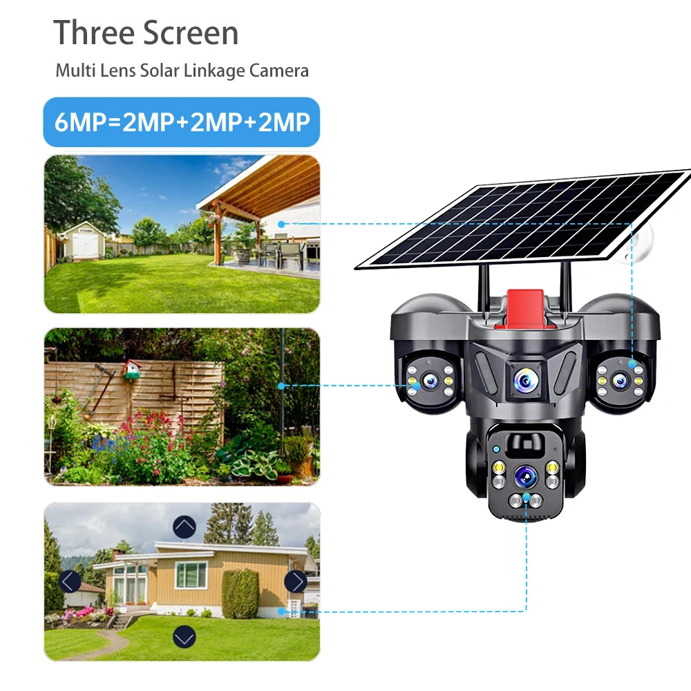 KERUI-cámara PTZ para exterior - Cctv Camera System 8 Camera Wireless reseña y precio