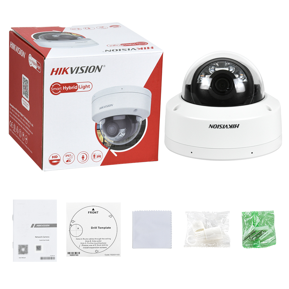 Sistema de Cámaras de Segurida - Hikvision Ip Camera 8Mp Dome reseña y precio